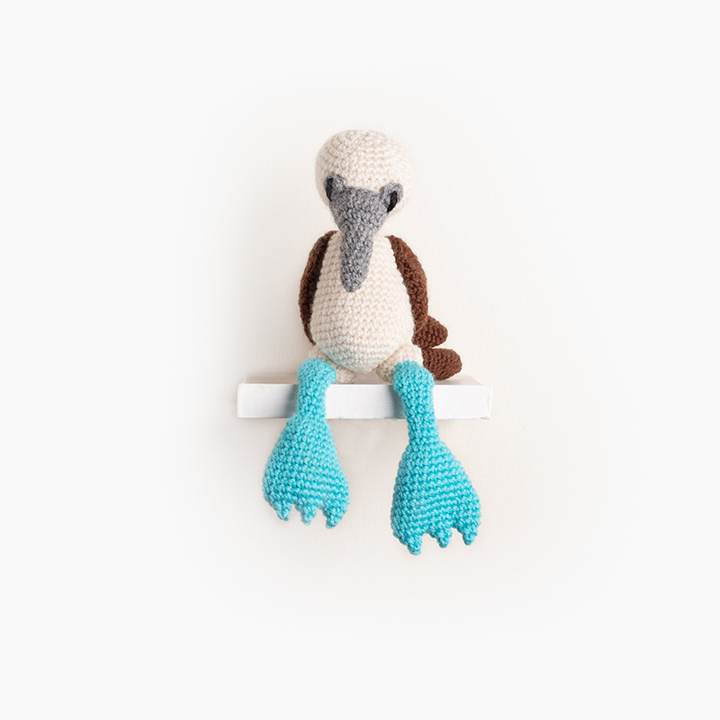 booby bird crochet amigurumi project pattern kerry lord Edward's menagerie